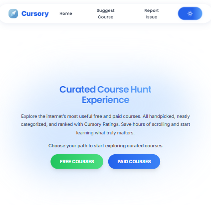 Cursory Project
